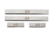 Audi A3 2012–2020 Dorpellijst set (4 stuks, RVS) foto 1