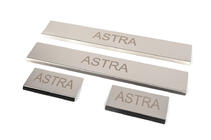 Opel Astra K 2016–2021 Dorpellijst set (4 stuks, RVS) foto 2