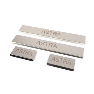 Dorpellijst set (4 stuks, RVS) foto 2