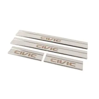 Dorpellijst set (4 stuks, RVS) Honda Civic Sedan X 2016–2021 foto 2