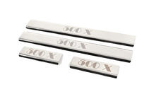 Fiat 500X 2014–2024 Dorpellijst set (4 stuks, RVS) foto 2