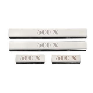 Dorpellijst set (4 stuks, RVS)