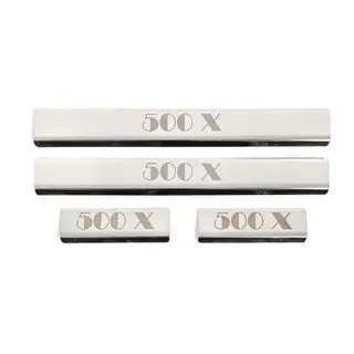 Dorpellijst set (4 stuks, RVS)