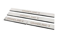 Opel Grandland X 2017– Dorpellijst set (4 stuks, RVS) foto 3