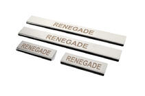 Jeep Renegade 2014– Dorpellijst set (4 stuks, RVS) foto 2