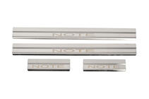 Nissan Note 2012–2020 Dorpellijst set (4 stuks, RVS) Mat foto 1
