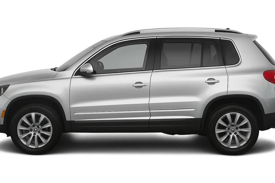 Volkswagen Tiguan 2007–2016 Deurlijsten (4-delig, RVS) Image