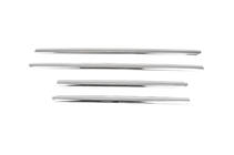 Renault Clio II 1998–2005 Buitenste raamomlijsting (HB, 4 stuks, RVS) foto 3