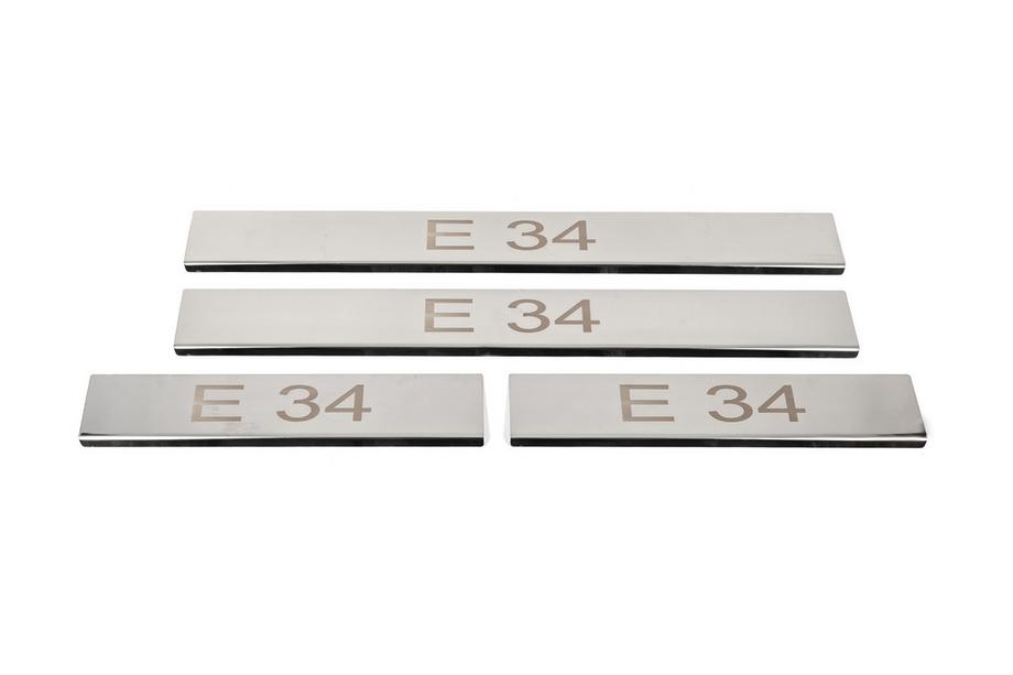 BMW 5 Serie E34 1988–1995 Dorpellijsten (4 stuks, Carmos V3) Foto 1