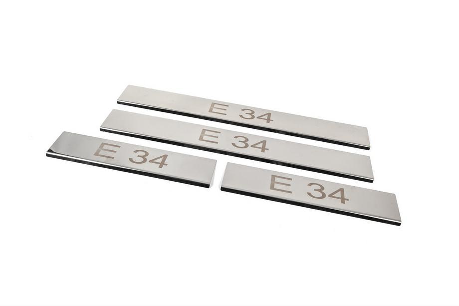BMW 5 Serie E34 1988–1995 Dorpellijsten (4 stuks, Carmos V3) Foto 2
