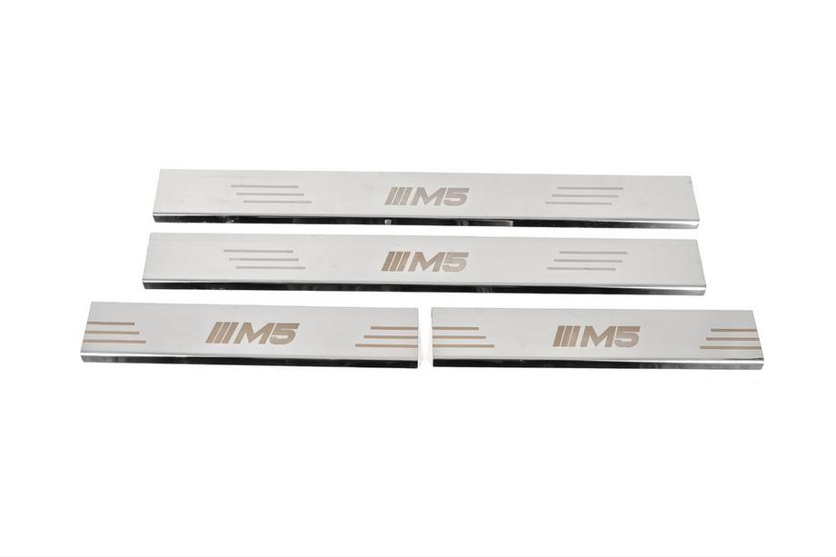 BMW 5 Serie E34 1988–1995 Chrome instaplijsten (4 stuks, Carmos V4) Image