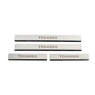 RVS instaplijsten Carmos V1 (set van 4) Volkswagen Touareg 2010–2018 foto 1