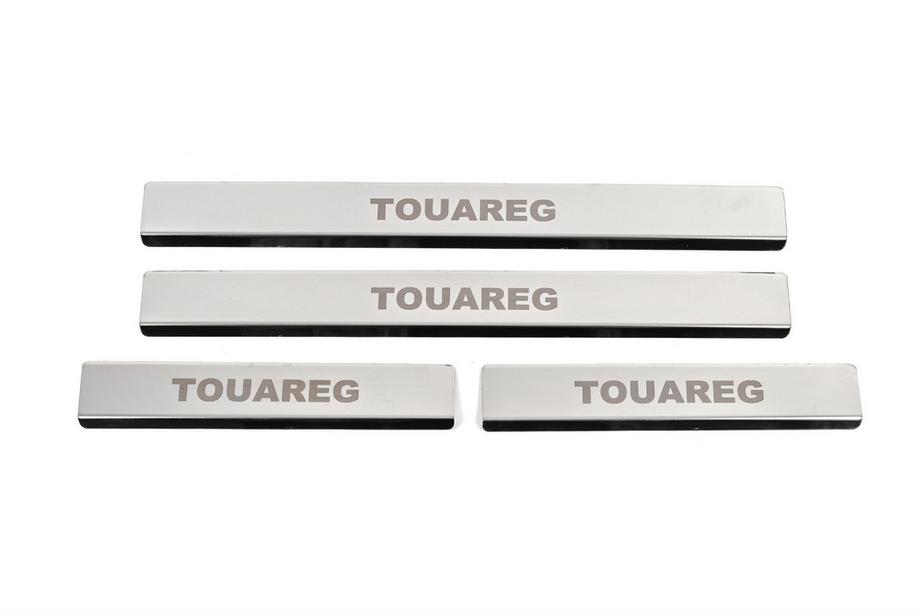 Volkswagen Touareg 2010–2018 RVS instaplijsten Carmos V1 (set van 4) Foto 1