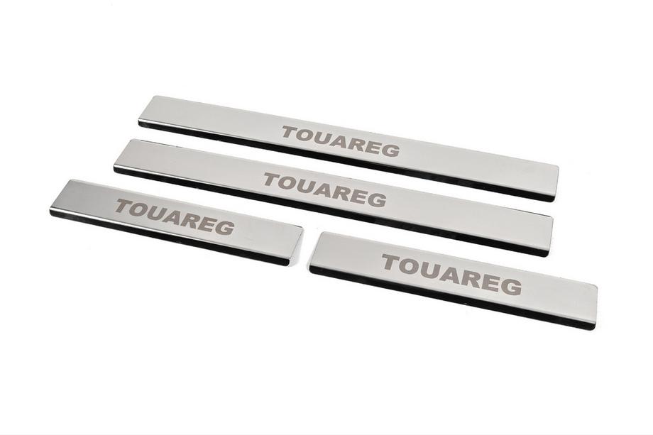 Volkswagen Touareg 2010–2018 RVS instaplijsten Carmos V1 (set van 4) Foto 2