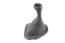 BMW 5 Serie E39 1996–2003 Schakelpookhoes + pookknop OEM (grijs) foto 2