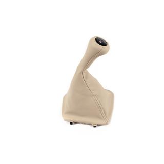 Pookhoes + pookknop OEM 5-versnellingen (beige) BMW 3 Serie E36 1990–2000 foto 2