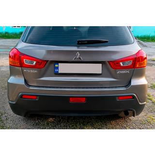 Achterbumper beschermlijst Carmos (2010-2019, RVS) Mitsubishi ASX 2010–2023 foto 1