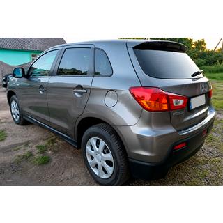 Achterbumper beschermlijst Carmos (2010-2019, RVS) Mitsubishi ASX 2010–2023 foto 3