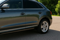 Audi Q3 2011–2019 Deurlijsten (4-delig, RVS) foto 3