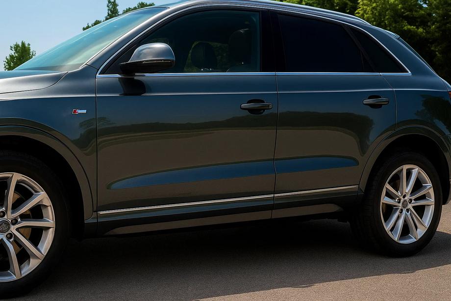 Audi Q3 2011–2019 Deurlijsten (4-delig, RVS) Image