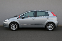 Fiat Punto Grande/EVO 2006–2018 Carmos raamlijsten (6 stuks, RVS) foto 1