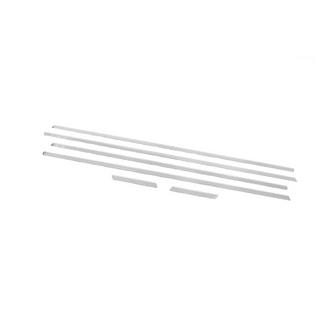 Carmos raamlijsten (6 stuks, RVS) Fiat Punto Grande/EVO 2006–2018 foto 3
