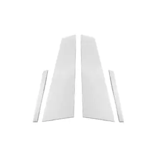 RVS deurstijlbekleding (4 stuks) foto 2