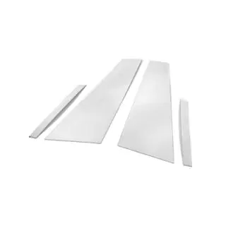 RVS deurstijlbekleding (4 stuks) foto 3