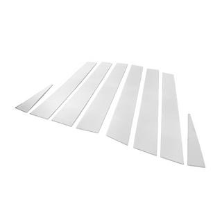 RVS deurstijl sierlijsten (8 stuks) foto 3