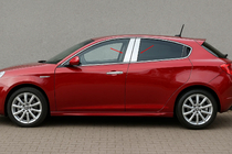 Alfa Romeo Giulietta 2010–2020 RVS deurstijlbekleding (4 stuks) foto 1