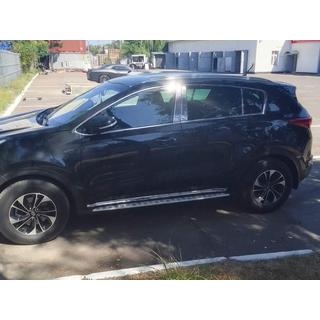 RVS deursstijl sierlijsten (6-delig) Kia Sportage 2015–2021 foto 3