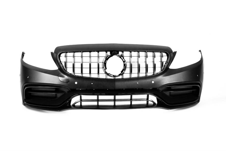 Mercedes C-klasse W205 2014–2021 Bodykit met diffuser (AMG C63-designs 2018-2021) Foto 11