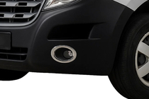 Opel Movano 2010–2021 Chroom sierlijsten voor mistlampen Carmos (2 stuks, RVS) foto 1
