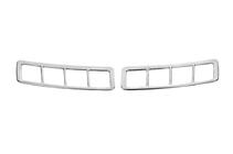 Ford Transit 2014– Ventilatieroosters voor motorkap (2 stuks) (RVS) Carmos foto 1