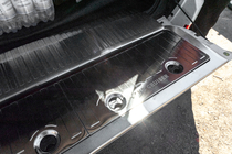 Toyota Land Cruiser 200 2007–2021 Set bagageruimte-inserts (RVS) foto 9