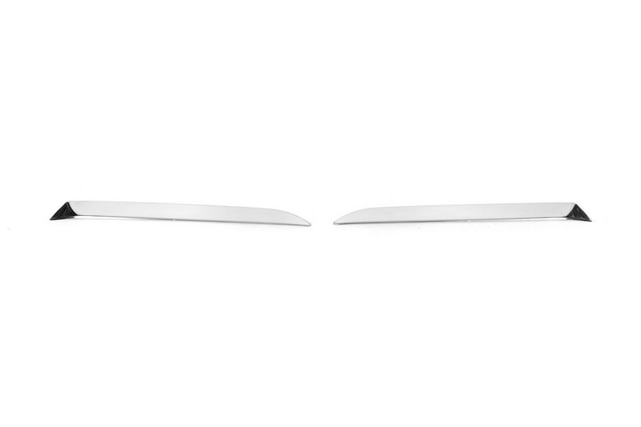 Skoda Kamiq 2019– RVS hoekbeschermers voor de voorbumper (set 2 stuks) Image