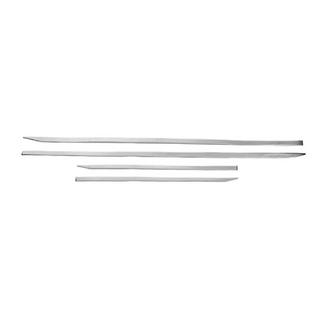 Chromen deurlijsten Carmos Maserati Quattroporte 2013–2023 foto 1