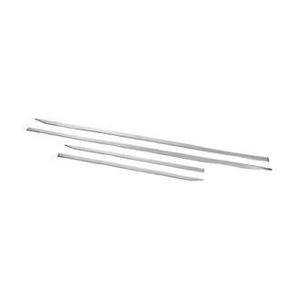 Chromen deurlijsten Carmos Maserati Quattroporte 2013–2023 foto 2