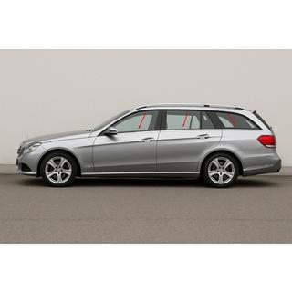 Chroom raamlijsten voor ramen (SW) (6 stuks, RVS) Mercedes E-klasse W212 2009–2016 foto 1