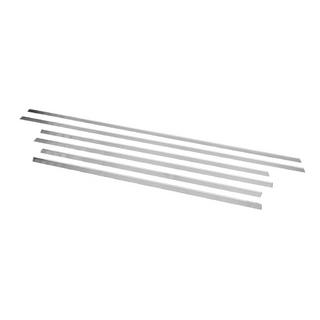 Chroom raamlijsten voor ramen (SW) (6 stuks, RVS) Mercedes E-klasse W212 2009–2016 foto 3