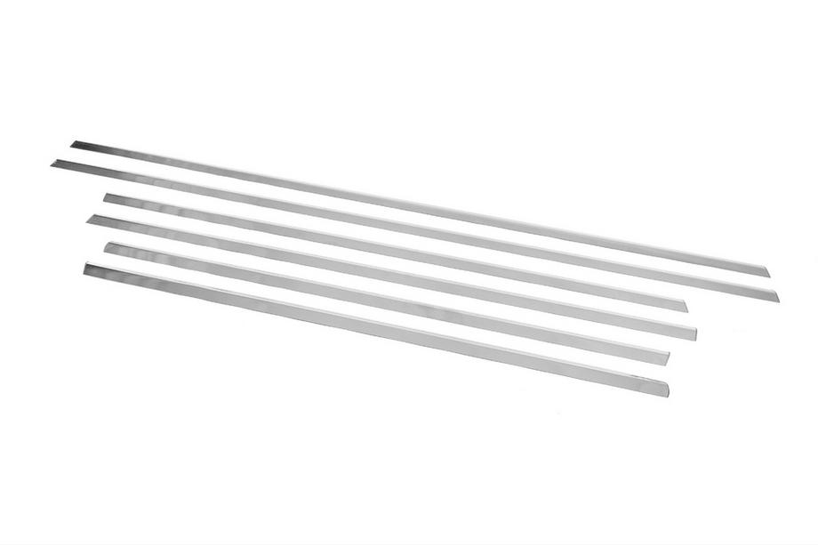Mercedes E-klasse W212 2009–2016 Chroom raamlijsten voor ramen (SW) (6 stuks, RVS) Foto 3