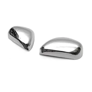 Spiegelkappen (2 stuks, RVS) Carmos Alfa Romeo MiTo 2008–2018 foto 3