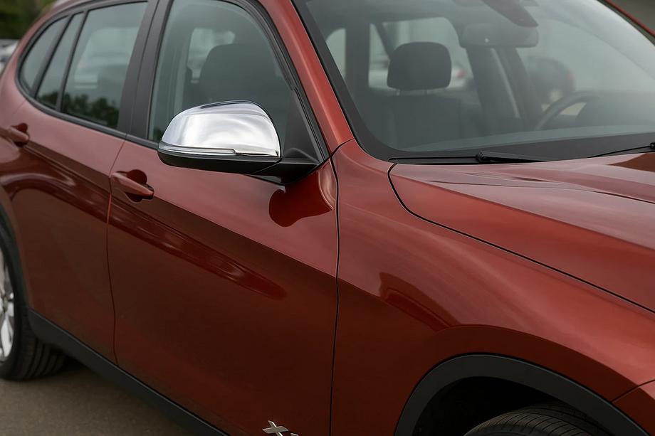 BMW X1 E84 2009–2015 Spiegelkappen (2 stuks, RVS) Carmos Image