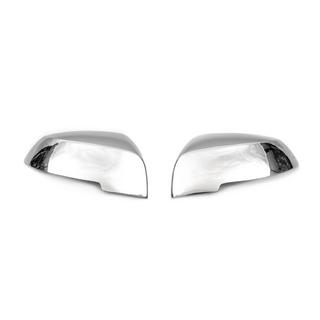 Spiegelkappen (2 stuks, RVS) Carmos BMW X1 F48 2015–2022 foto 2