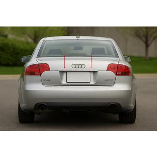 Sierlijst boven kentekenplaat (Carmos, RVS) V-2 Audi A4 B7 2004–2008 foto 1