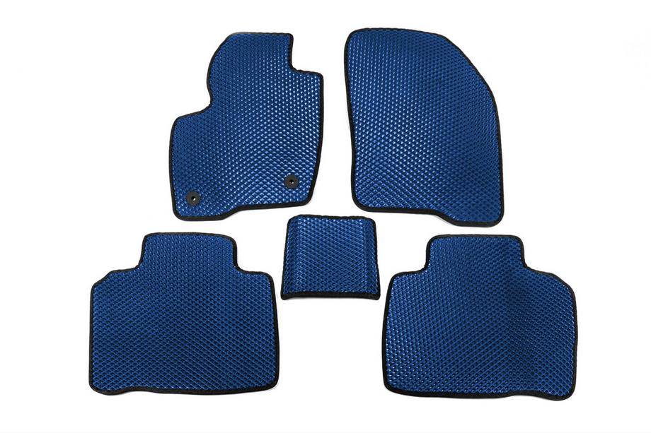 Ford Edge 2014–2024 EVA automatten (Blauw) Image
