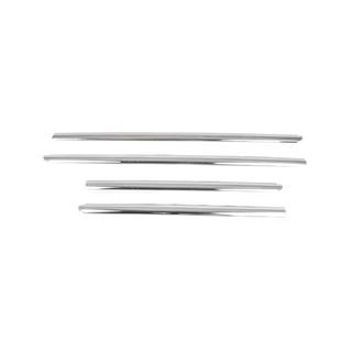 Buitenste raamomlijsting set (Sedan, 4-delig, RVS) Renault Symbol 1999–2008 foto 3