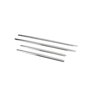 Buitenste raamomlijsting set (Sedan, 4-delig, RVS) foto 4