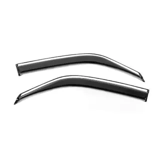 Raamwindschermen (2 stuks, EuroCap, Chrome) Mercedes Sprinter W906 2006–2018 foto 2
