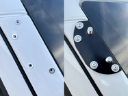 Volkswagen Crafter 2006–2016 Zonneklep voor voorruit op frame (Wit, 5 mm) foto 8
